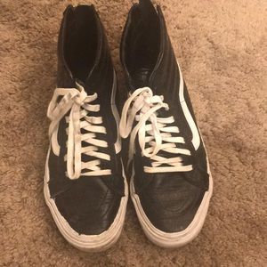 Hi top leather Vans